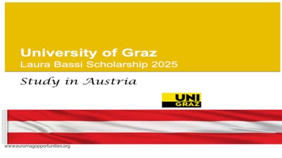 University of Graz Laura Bassi Scholarship 2025