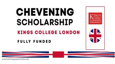 King’s College London Chevening Scholarship 2026 UK