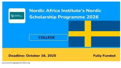 Nordic Scholarship 2026 Sweden | Fully Funded