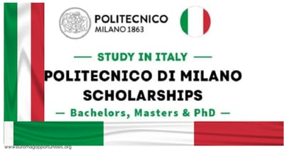 Italy 2025-26 Alta Scuola Politecnica Scholarships
