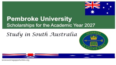 Australia 2027 Pembroke University Scholarships