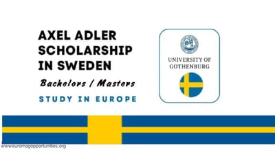 Axel Adler Scholarship 2026 Sweden