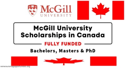 McGill University Scholarships 2026 Canada