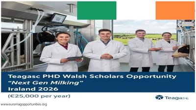 University of Limerick Teagasc Walsh Scholarship 2026