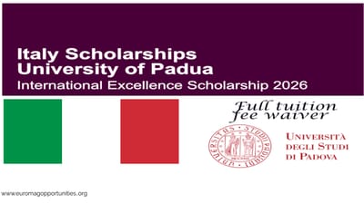 University of Padua Scholarship 2026 Italy