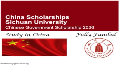 Sichuan University CGS Scholarship 2026 China