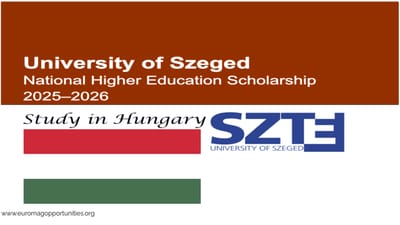 University of Szeged Hungarian Scholarships 2026 Fully Funded