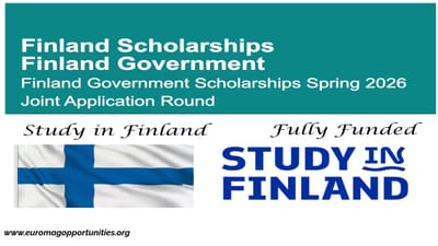 Finland Government Scholarships 2026-27 | Fully Funded Study
