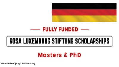 Rosa Luxemburg PhD Scholarship 2026 in Germany