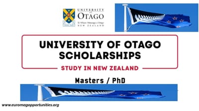 Otago Scholarship 2026 | Study in New Zealand