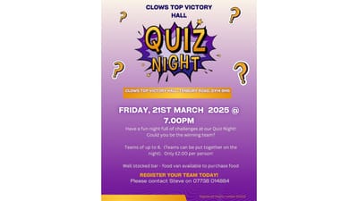 Friday 21st March, 2025