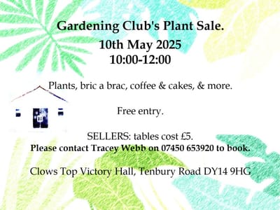 Saturday 10th May, 2025