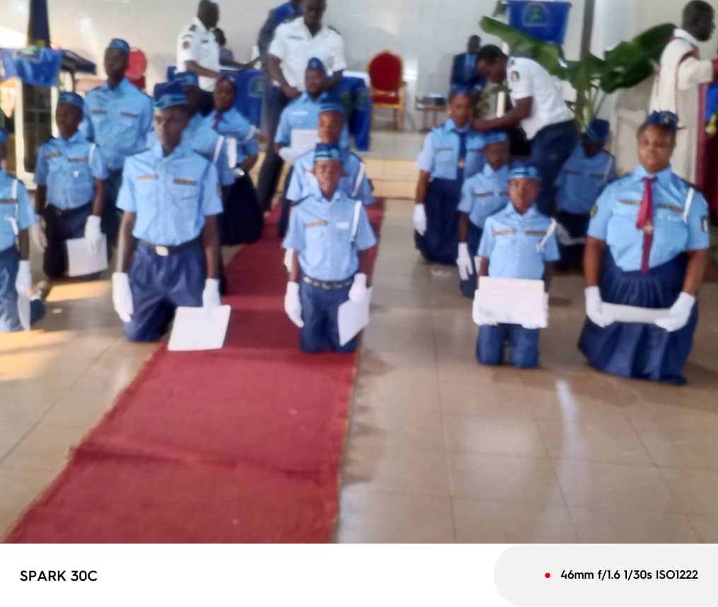 BGB: La 1re compagnie du Temple Bethléem de Tiagba a fait son induction