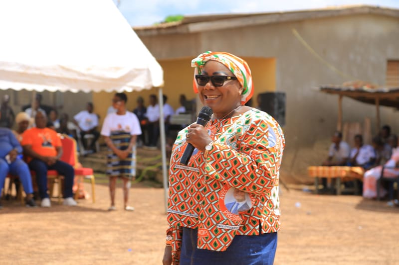 Anne Désirée Ouloto aux nordistes de Guiglo: «ADO vous appartient, c'est votre fils »