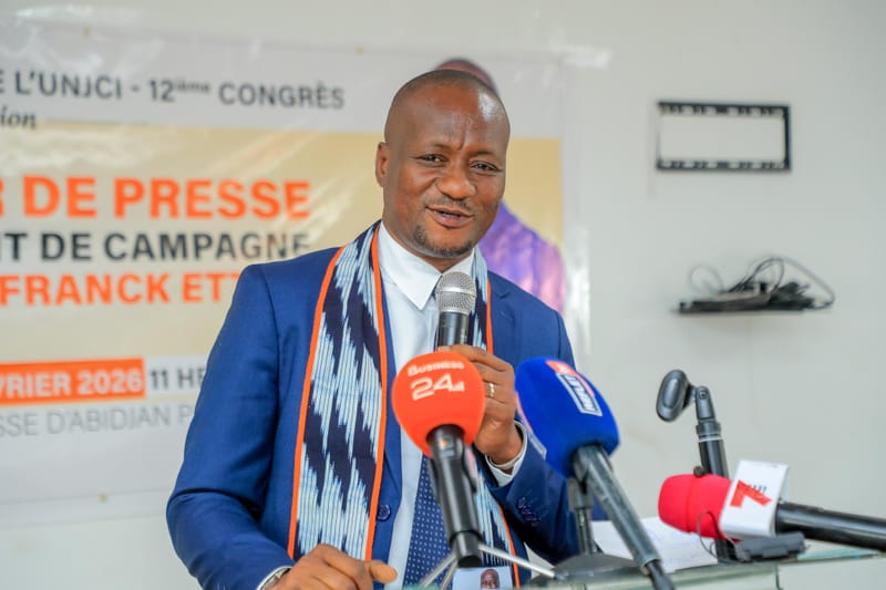 Présidence de l'Union nationale des journalistes de Côte d'Ivoire (UNJCI) : Le candidat Franck  Ettien se veut convaincant