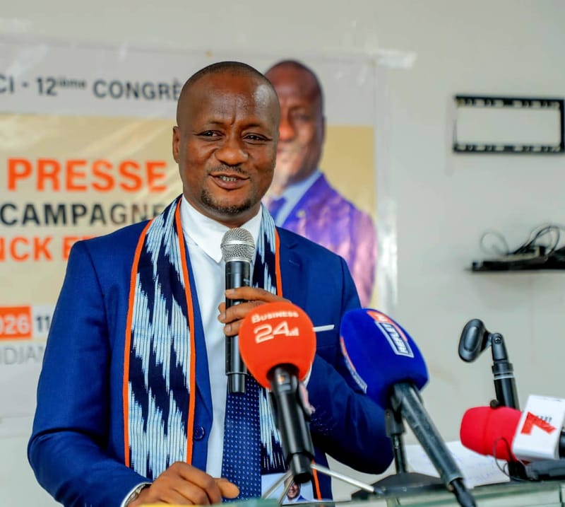 Élection du président de L'UNJCI: le candidat Franck Ettien appelle les journalistes au calme