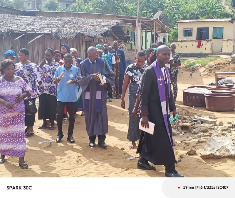 Chemin de croix à Jacqueville : Les méthodistes ont été exhortés à s'attacher à la parole de Dieu