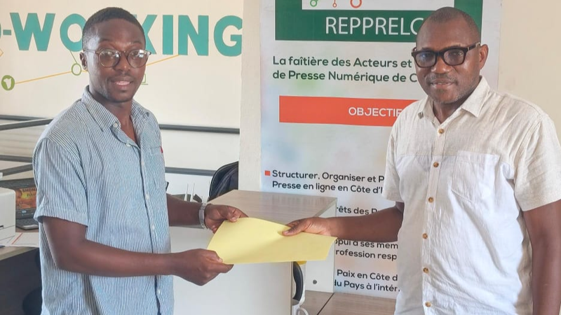 Le journaliste Mamadou Traoré candidate pour diriger le REPPRELCI