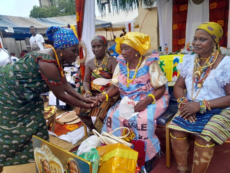 Hommage: Dame Kouhonnon Catherine dit maman Cathy a été honorée par les siens