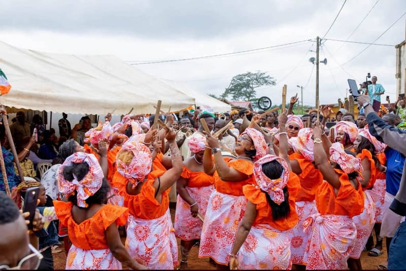 Culture Adjoukrou : La célébration du Dediakp a été relancée