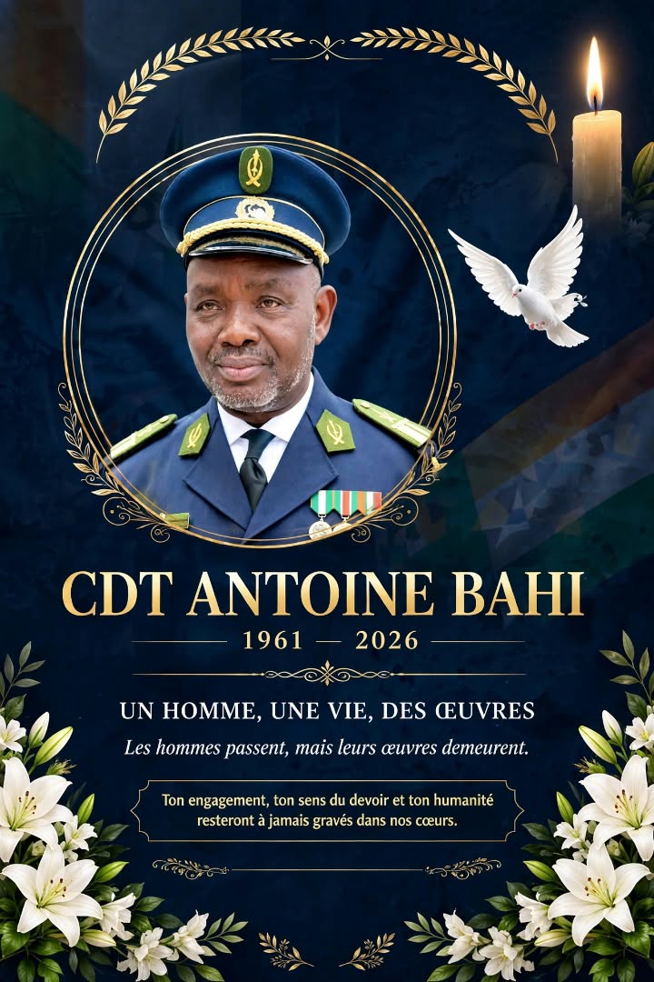 Nécrologie : Hommage à titre posthume au commandant Antoine Bahi