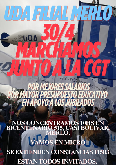 1° DE MAYO, DÍA DEL TRABAJADOR