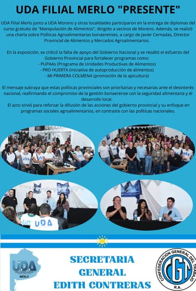 UDA FILIAL MERLO "PRESENTE"