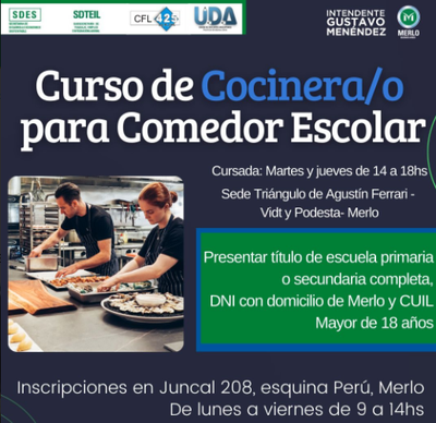 CURSOS DE FORMACION LABORAL - NUESTRO ORGULLO