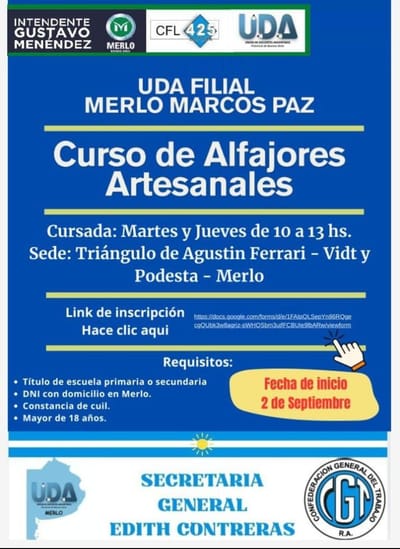 CURSOS DE FORMACION LABORAL - NUESTRO ORGULLO