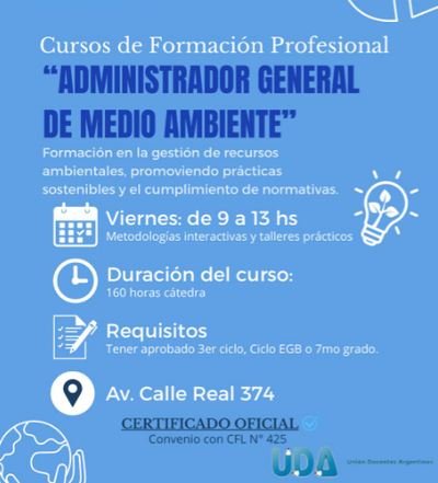 CURSOS DE FORMACION LABORAL - NUESTRO ORGULLO
