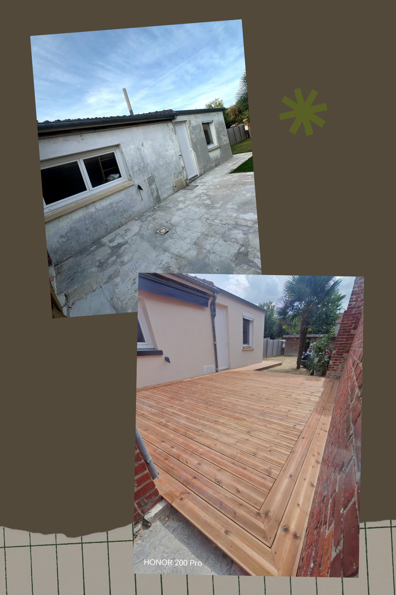 Terrasse en bois