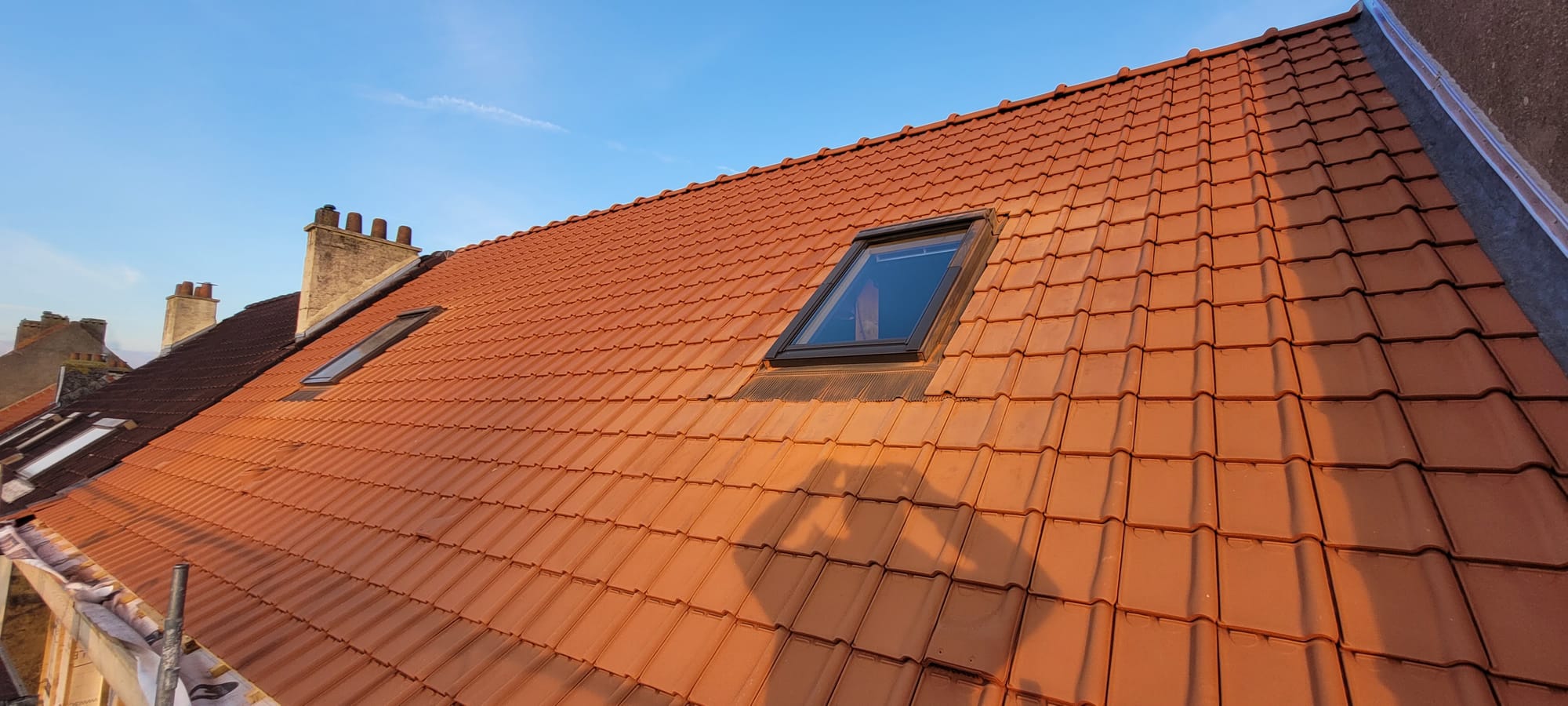 Couverture tuile koramic tempête 44 rouge orangé