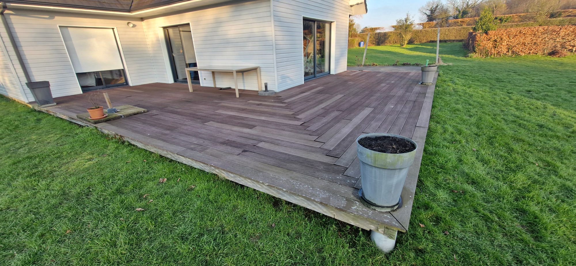 Terrasse en exotique