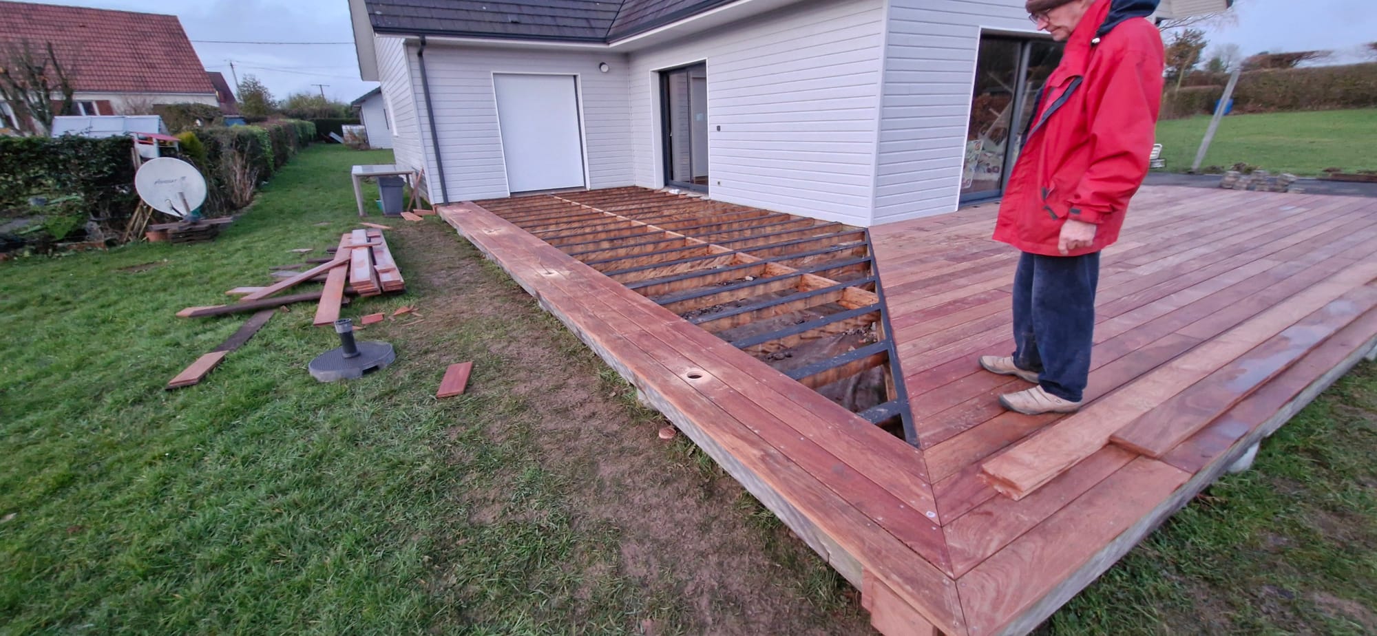 Terrasse en exotique