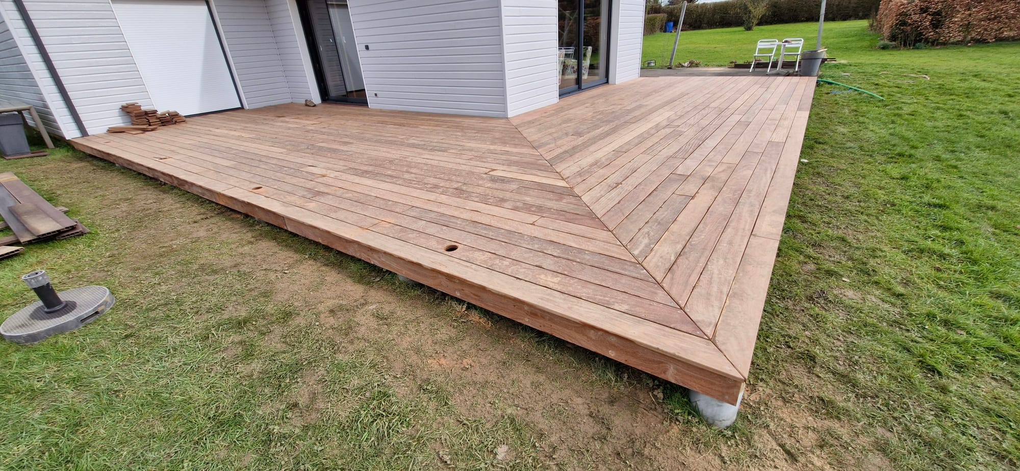 Terrasse en exotique