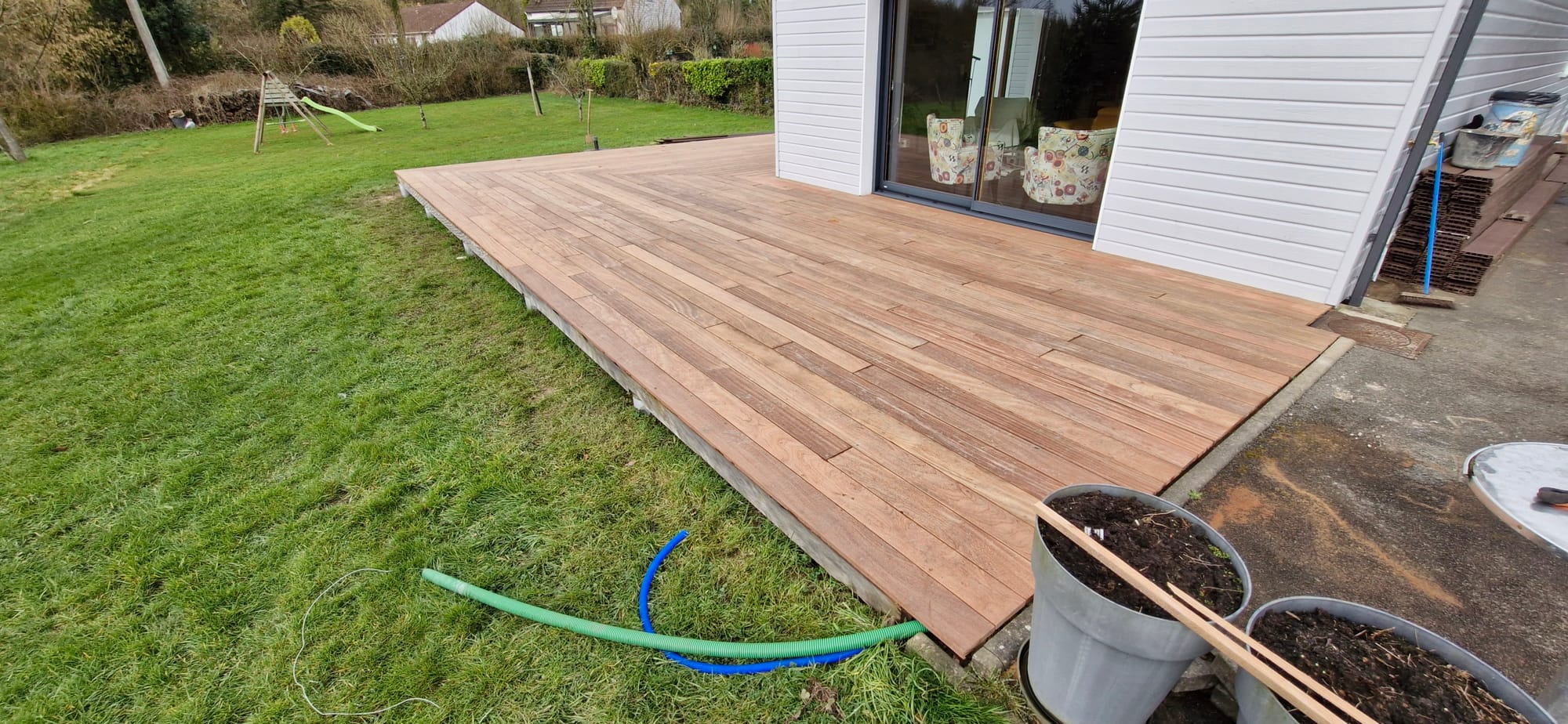 Terrasse en exotique