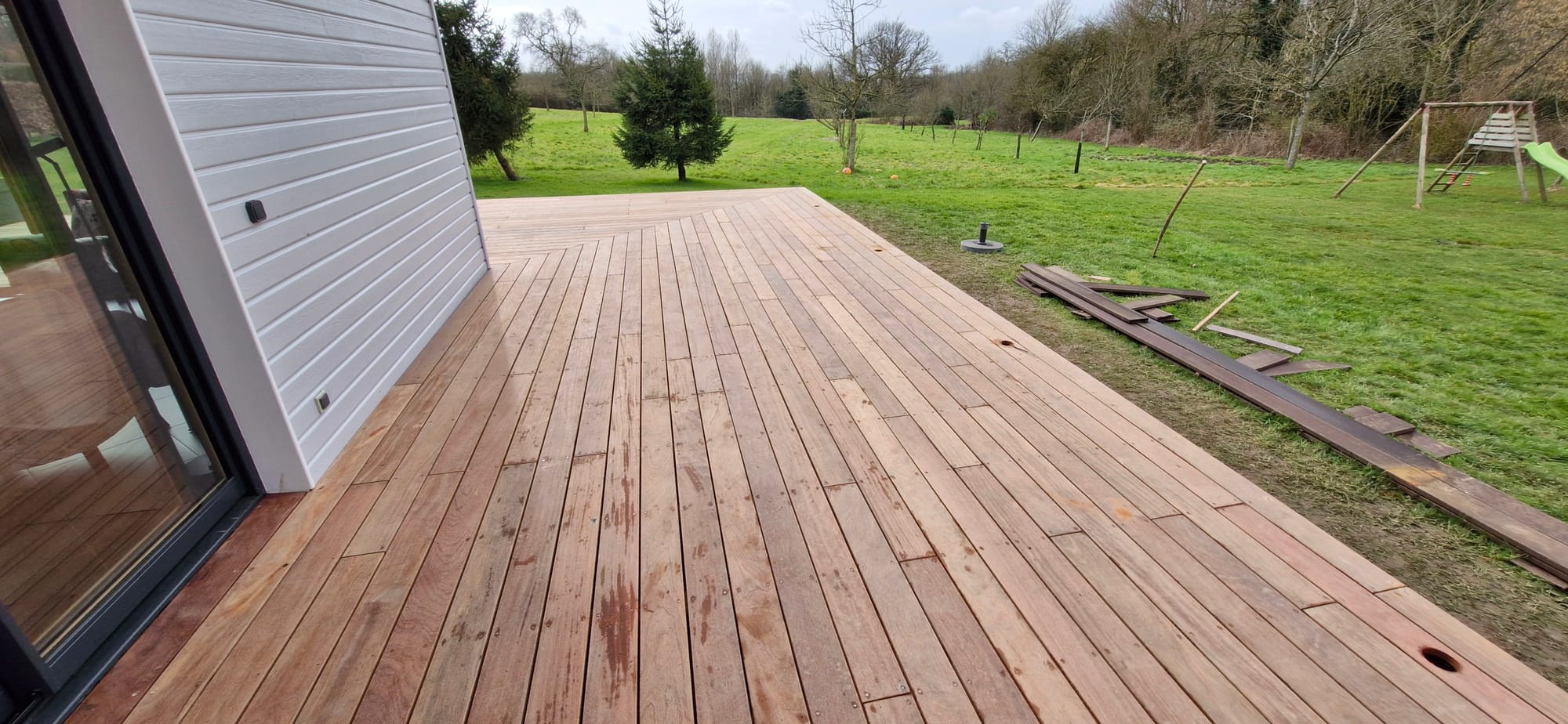 Terrasse en exotique