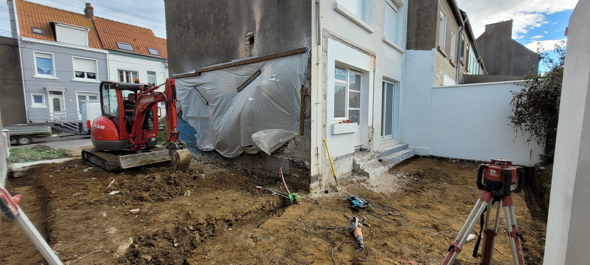 Extension en ossature bois