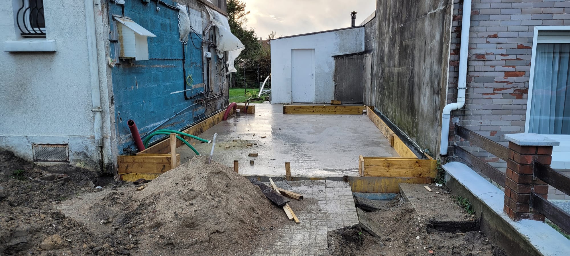 Extension en ossature bois