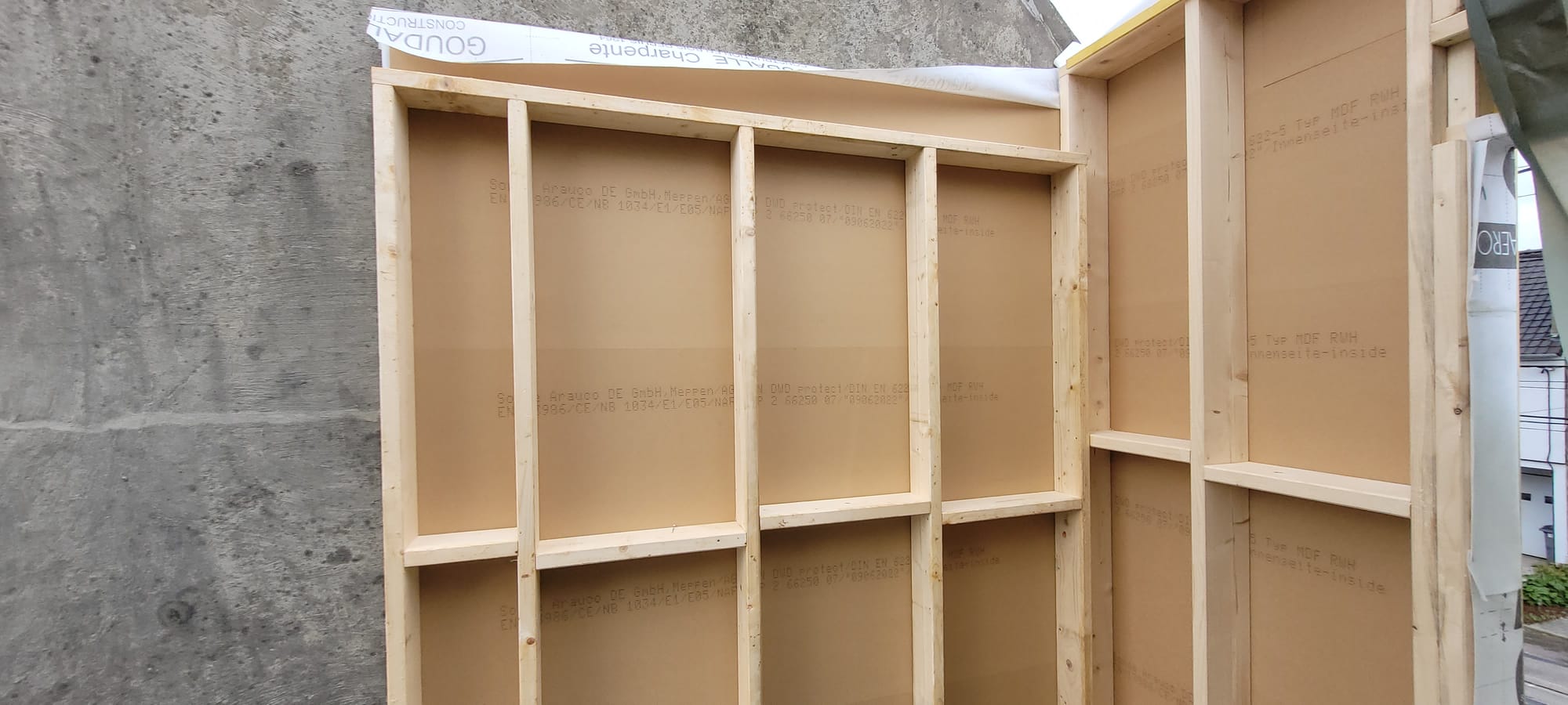 Extension en ossature bois