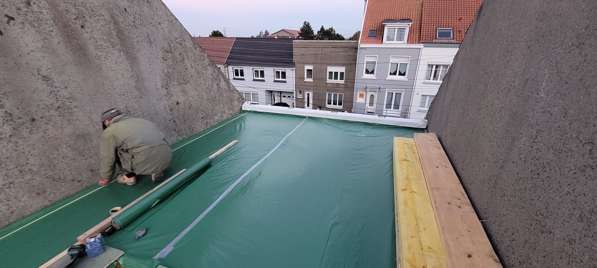 Extension en ossature bois