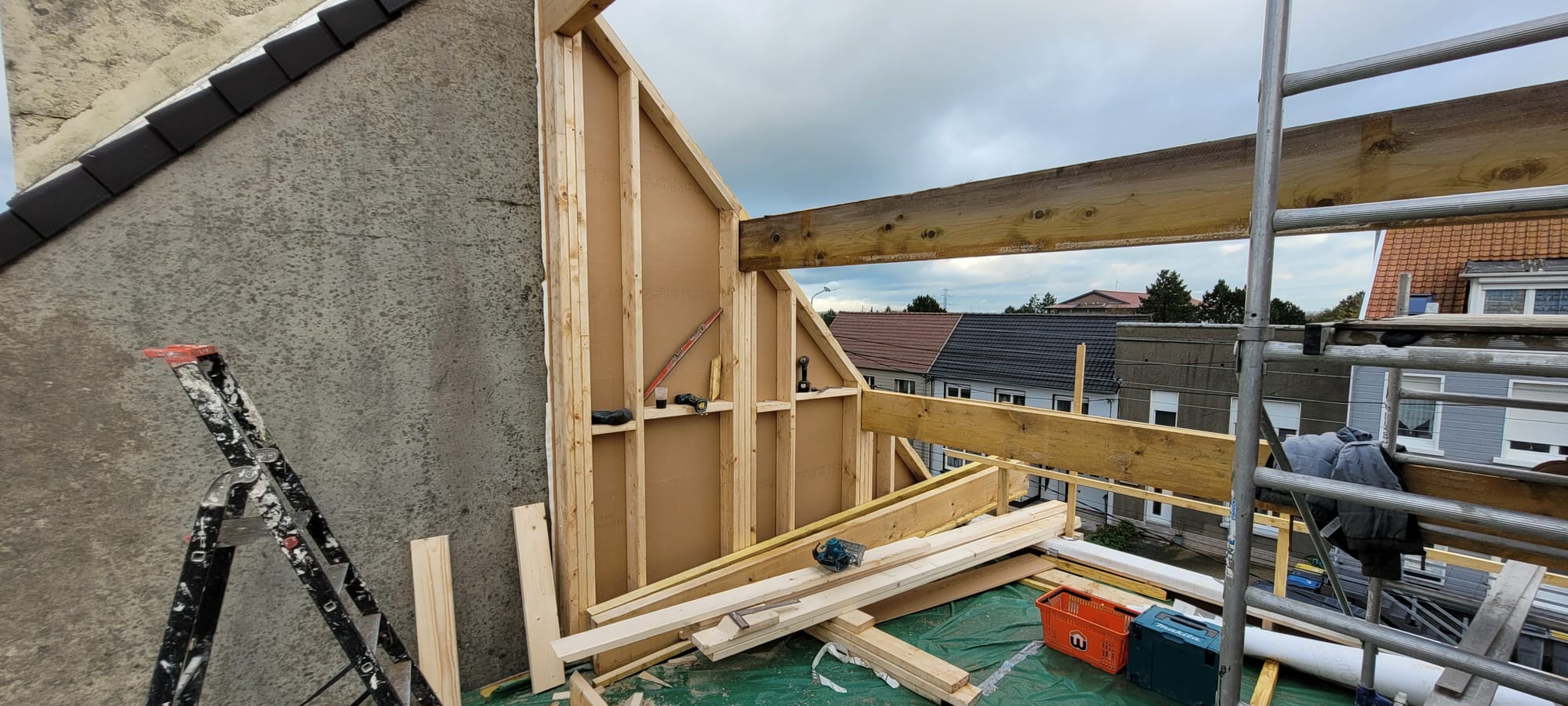 Extension en ossature bois