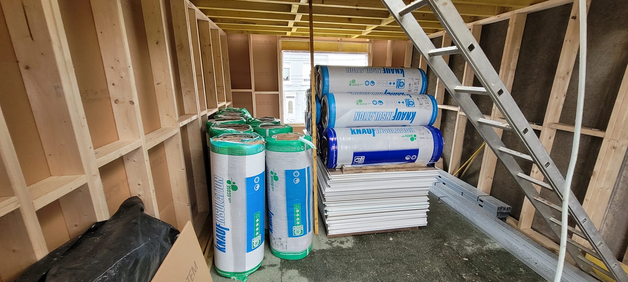 Extension en ossature bois