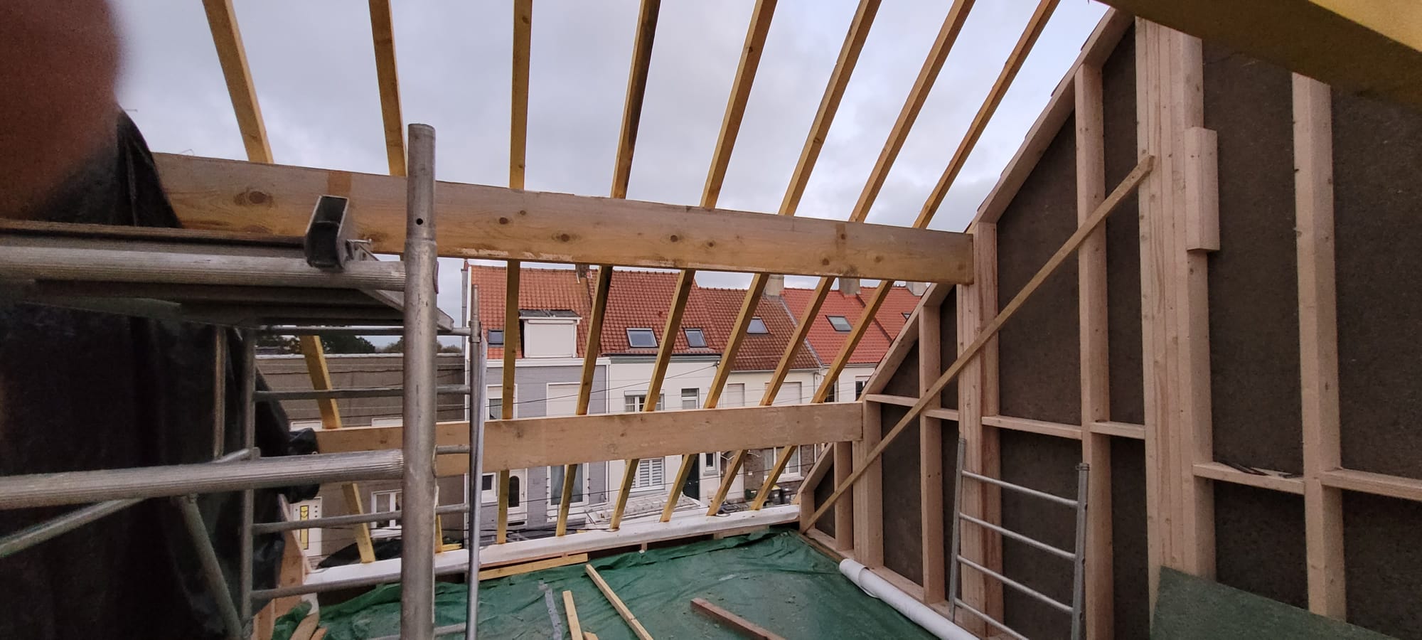 Extension en ossature bois