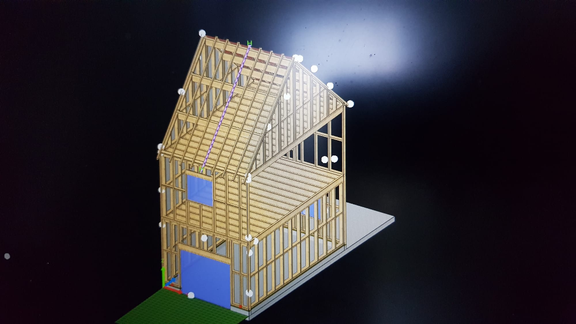 Extension en ossature bois