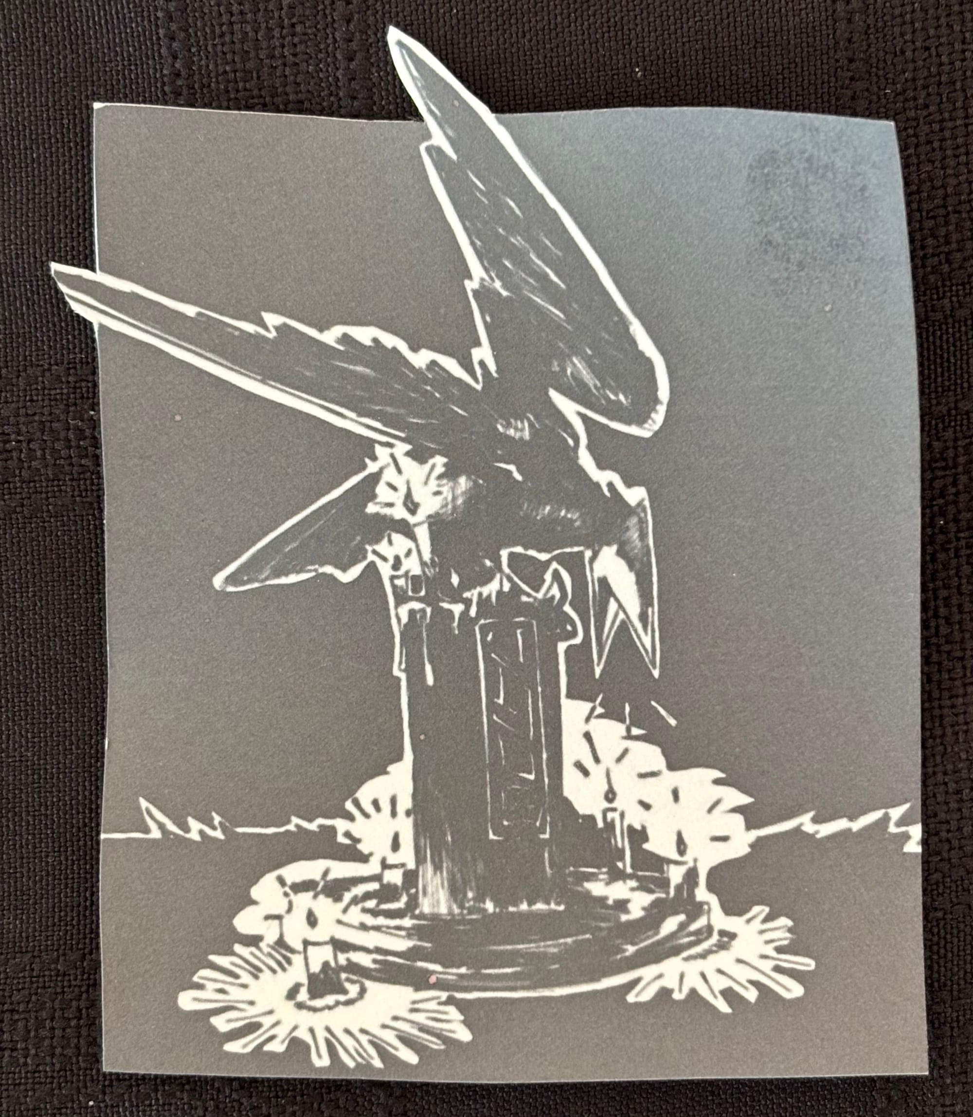 “Grave-Vivas”  Rowan Kearns | Sticker