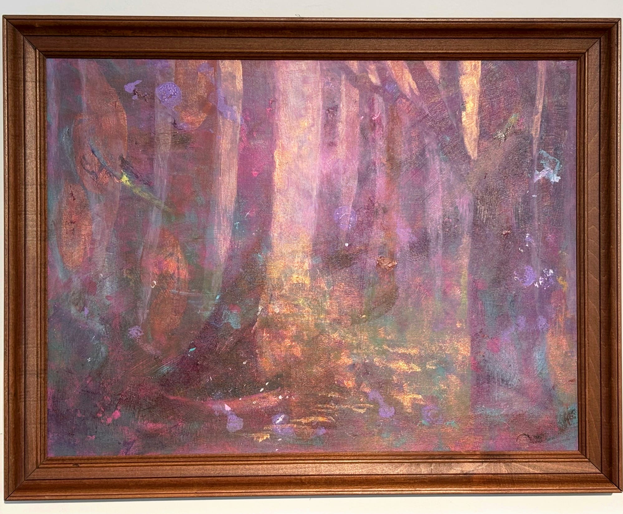 “Into the Woods”  Linda Gotta | Acrylic