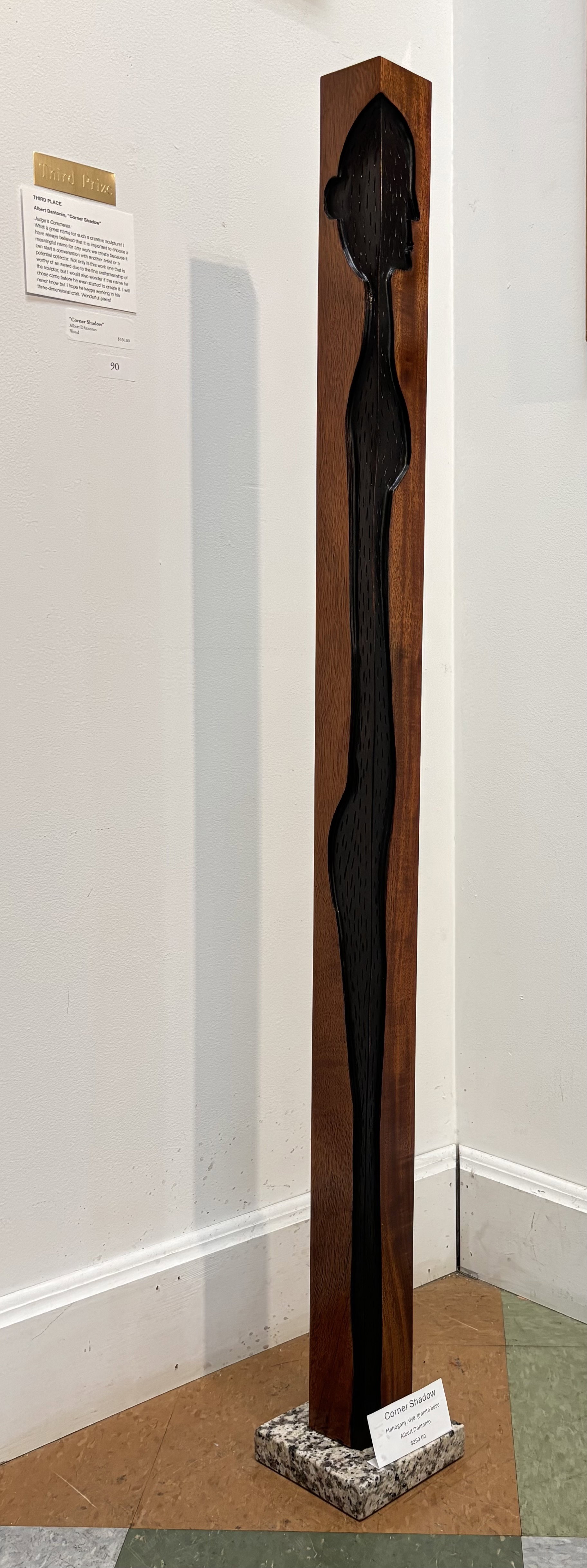 “Corner Shadow”  Albert D’antonio | Sculpture