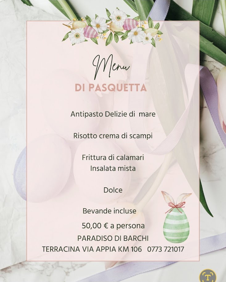 Trascorri con noi il Pranzo di Pasquetta