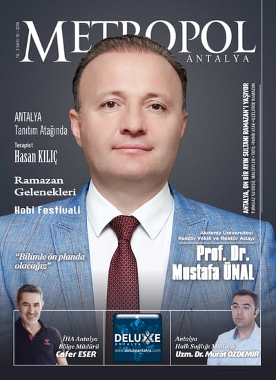 Prof. Dr. Mustafa Ünal- Akdeniz Üniversitesi Rektör Vekili ve Rektör Adayı